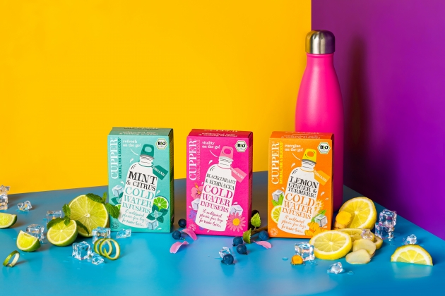 Cupper Tea launcht Cold Water Infusers -